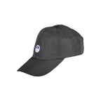 North Sails Nero polyester men's cap with curved brim and adjustable strap, featuring the North Sails logo.