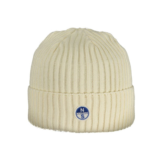 North Sails White Cotton Men Cap North Sails