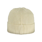 White cotton men's cap by North Sails featuring a classic design and adjustable strap.