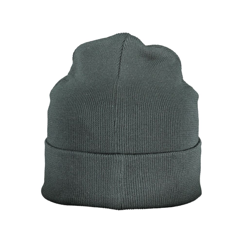 North Sails Verde polyester men's cap with adjustable strap and logo, black and green color, designed for casual outdoor wear.