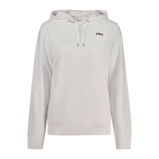 Fila White Cotton Women Sweatshirt Fila