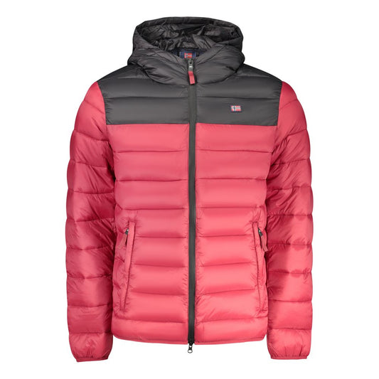 Norway 1963 Red Polyamide Mens Jacket Norway 1963