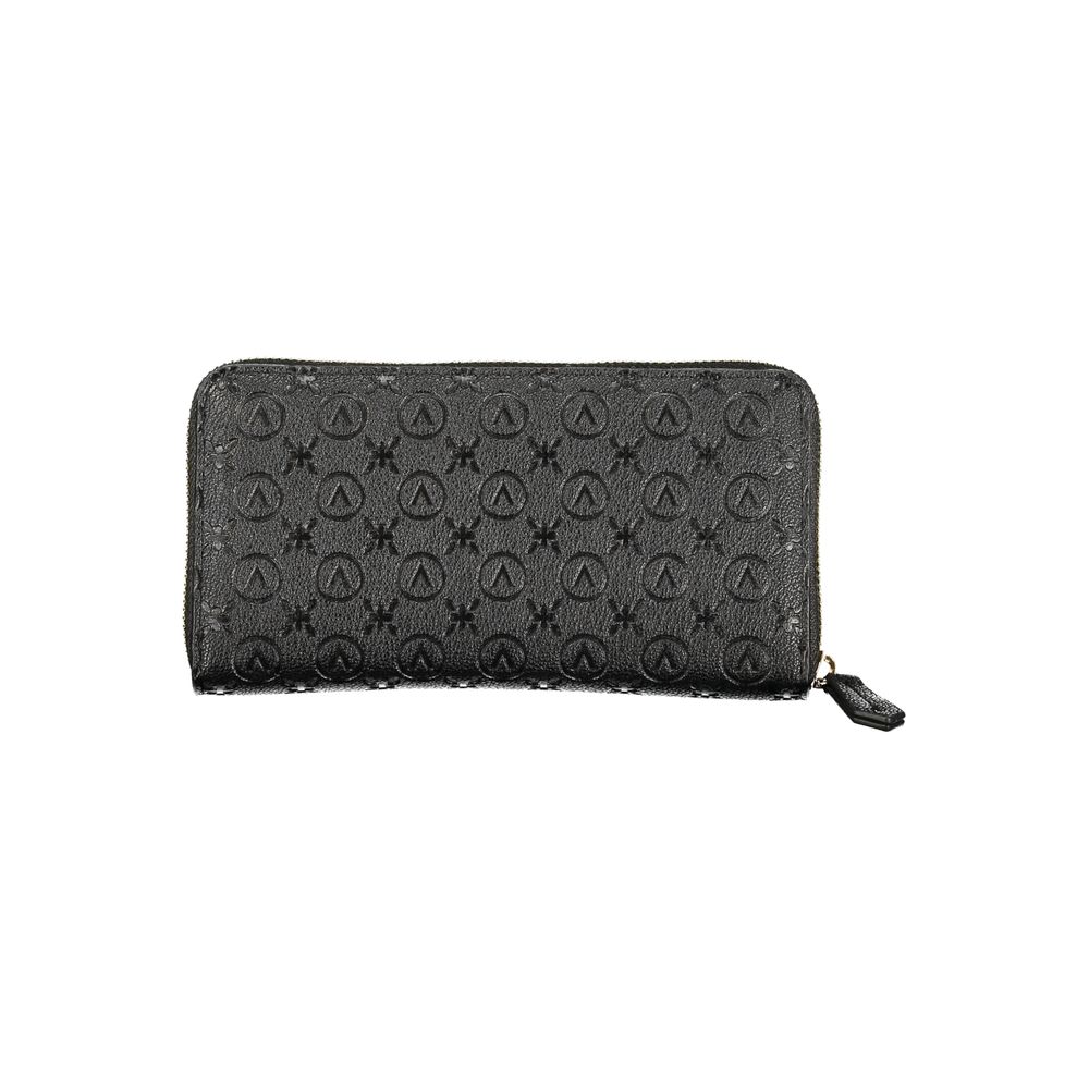 Mario Valentino Black Polyurethane Women Wallet Mario Valentino