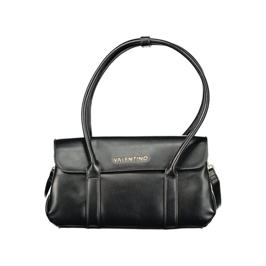 Mario Valentino Black Polyurethane Women's Bag Mario Valentino