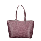 Mario Valentino Rosso Polyurethane Women's Bag with Handles Mario Valentino