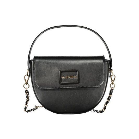 Mario Valentino Black Polyurethane Women's Bag Mario Valentino