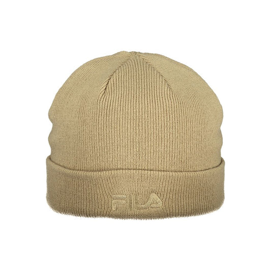 Fila Beige Polyacrylic Men Cap Fila