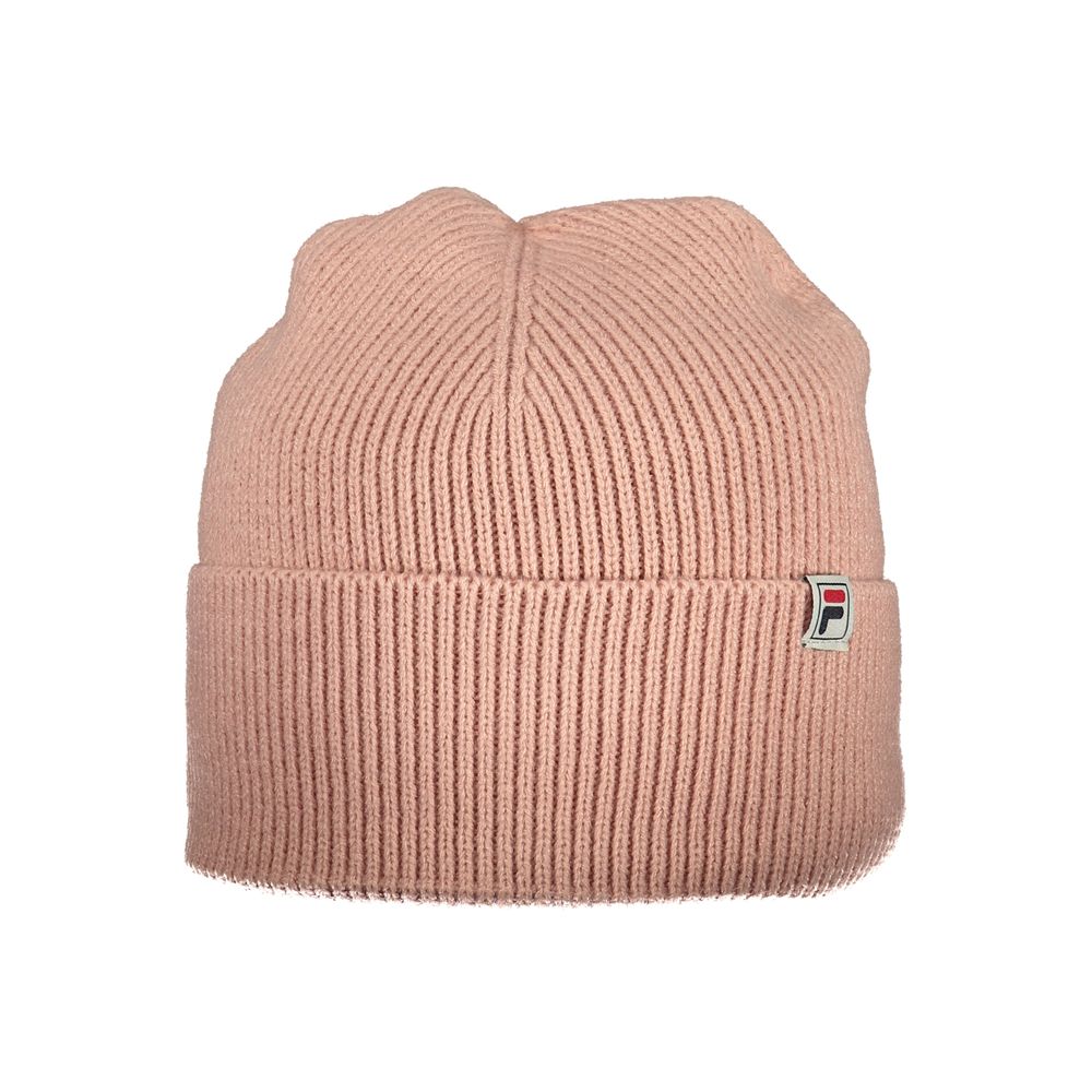 Fila Rosa polyacrylic men's cap with curved brim and adjustable strap, featuring the Fila logo on the front.