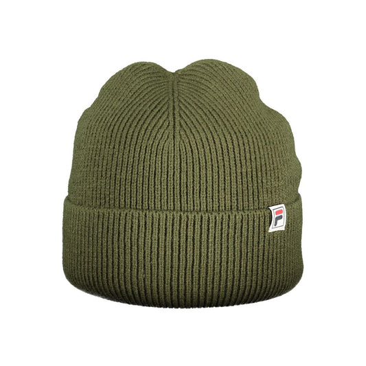 Fila Verde Polyacrylic Mens Cap Fila