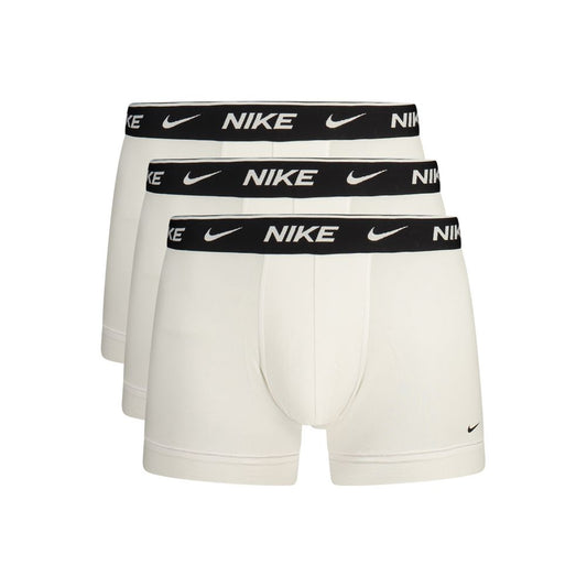 Nike White Cotton Men's Boxer Short Nike