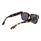 Trussardi brown acetate sunglasses with rounded frames and tinted lenses, stylish and protective eyewear.