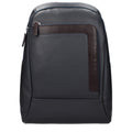 Piquadro Gray Leather Backpack Piquadro