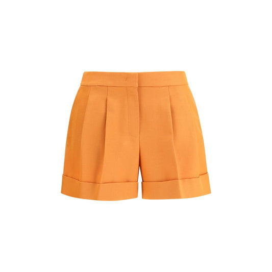 Fendi Orange Wool Oves Aries Bermuda Shorts Fendi