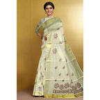 Handloom Tissue Silk Saree Eljoys Fashion