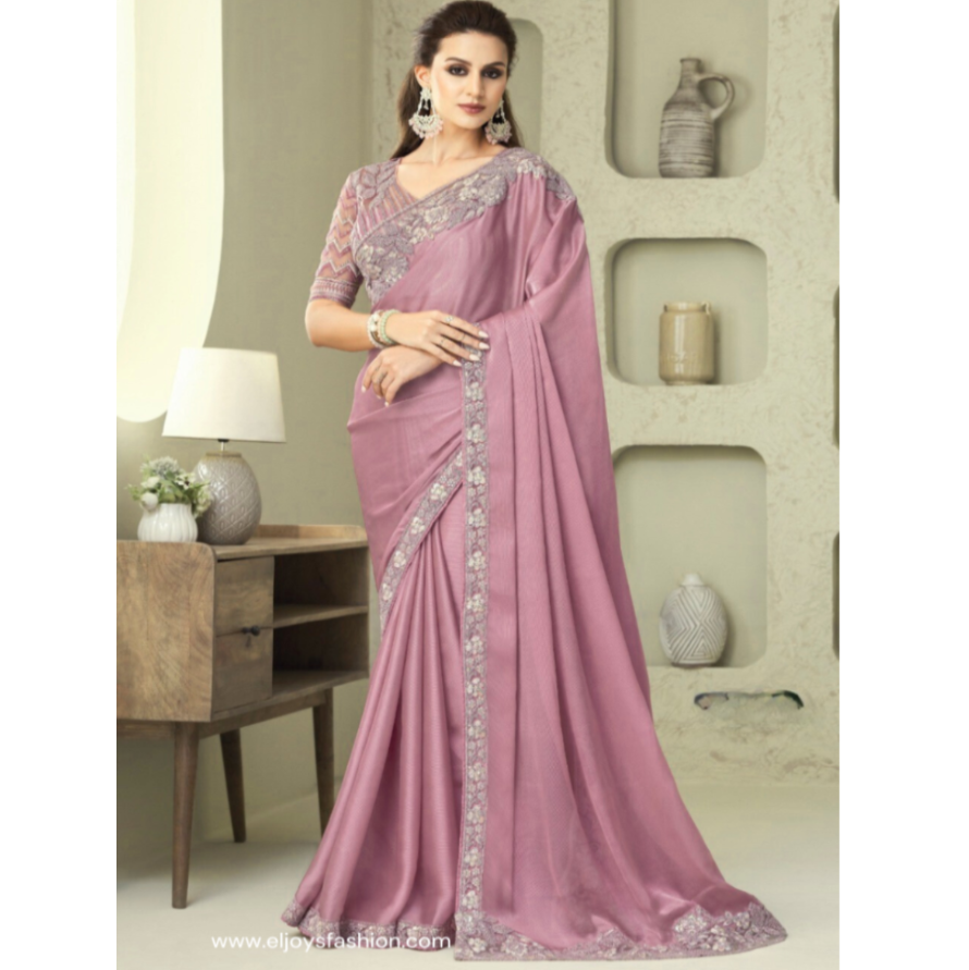 Designer saree Fancy Fabric , Soft Silk Party wear 1121