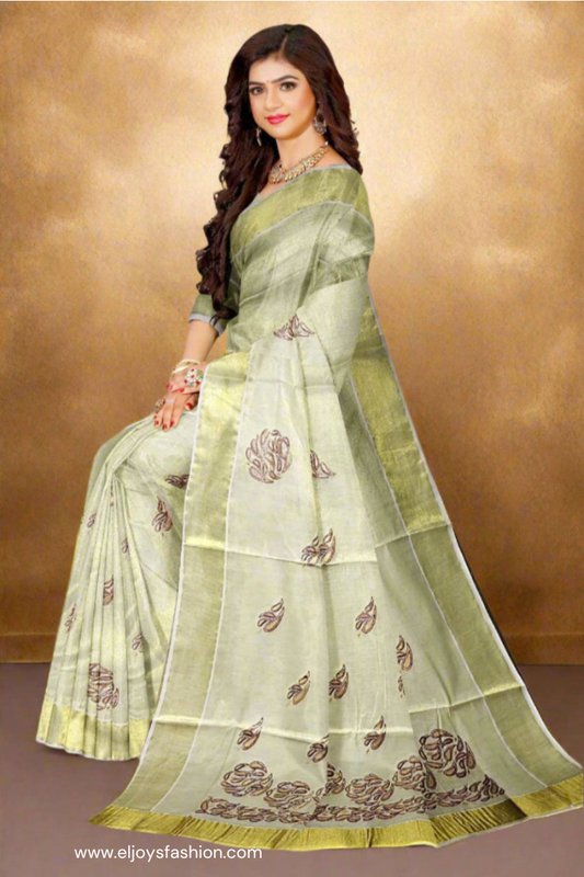 Handloom Tissue Silk Saree