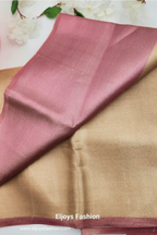 Indian Semi Silk saree - Inspired by Jyothika Ambani wedding Baby pink 1107
