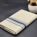 Dhoti Mundu Kerala style Dark Blue and Silver border