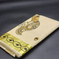 Traditional South Indian Gold Saree 2112