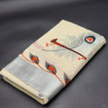 Tissue Silk Saree in beautiful peacock and covert design in Red, black and silver color Combination 2125 Eljoys Fashion
