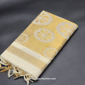 Kerala Golden Saree with full body design 2141 Eljoys Fashion