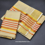 Set Mundu multi color full body lines 4009 Eljoys Fashion