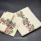 Set Mundu floral pattern in multi color combo 4005 Eljoys Fashion