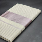Traditional Tissue silk Saree with with full body Lavender lines and broad lavender lines 2135 Eljoys Fashion