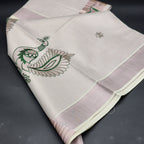 Tissue Silk traditional saree - light rose 2113 Eljoys Fashion