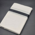 Dhoti Mundu Traditional South Indian style Black and silver border 4108