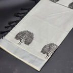 Handloom Silver Tissue Silk Saree 2131 Eljoys Fashion