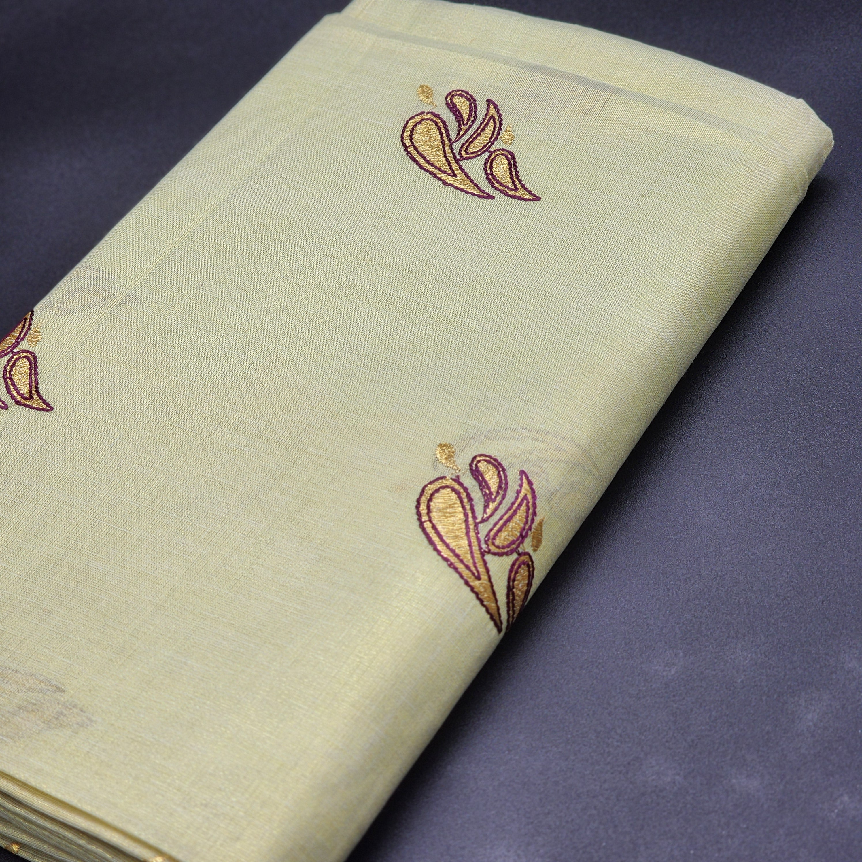Handloom Golden Tissue Silk Saree 2130 Eljoys Fashion
