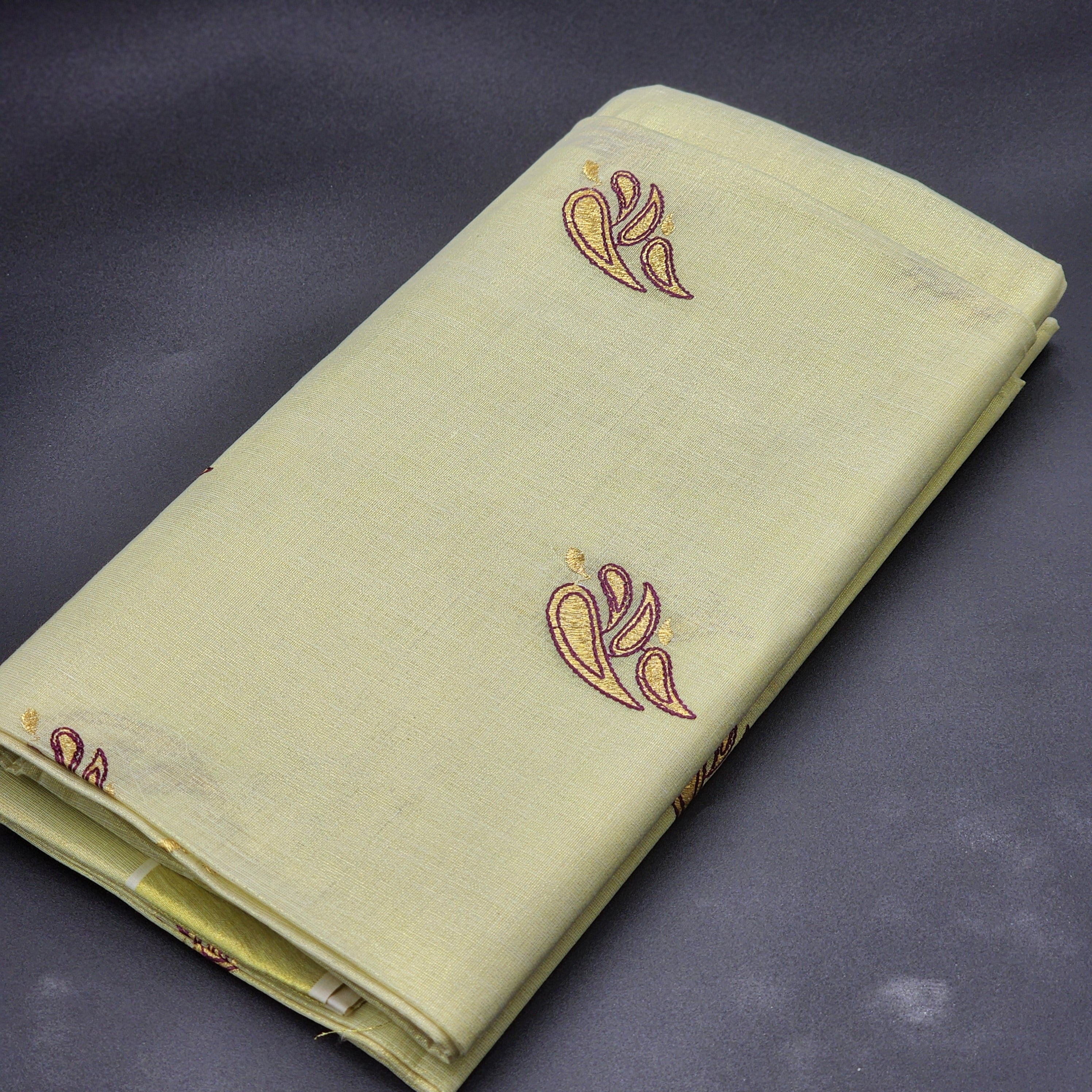 Handloom Golden Tissue Silk Saree 2130 Eljoys Fashion